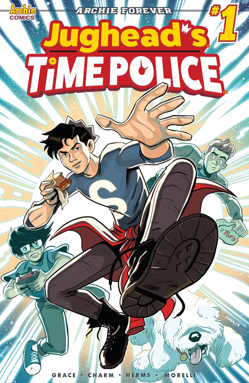 The full cover for Jughead: Time Police #1.